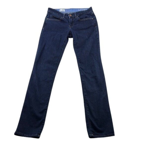 GAP Jeans Blue Skinny Real Straight Mid Rise Women's Size 26 - Picture 1 of 8